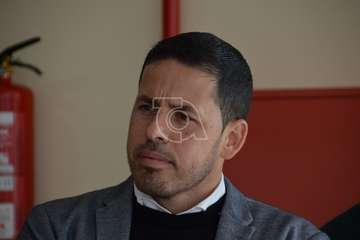 Visita al nuevo edificio administrativo de El Cubillo (Foto TA)